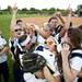 Saline Ashlee Harmon celebrates with the rest of the team after beating Allen Park 4-2 in the regional final on Saturday, June 8. Daniel Brenner I AnnArbor.com